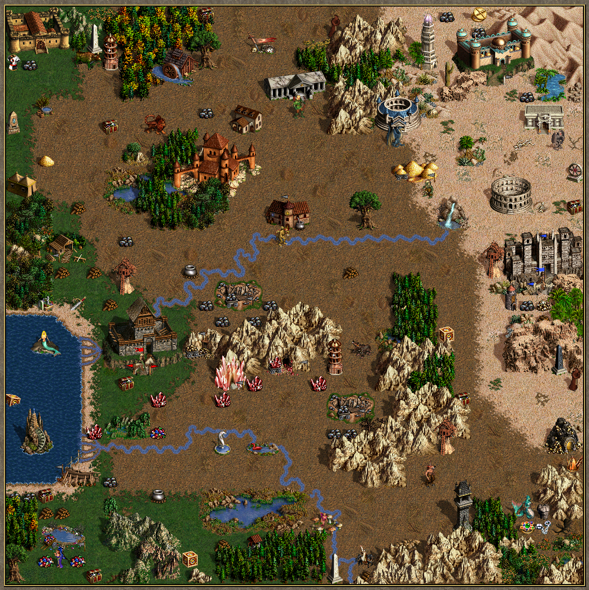 Heroes of might and magic 3 карты. Герои 3. Герои 3 1999. HOMM 3 карта. Heroes of might and Magic 3.